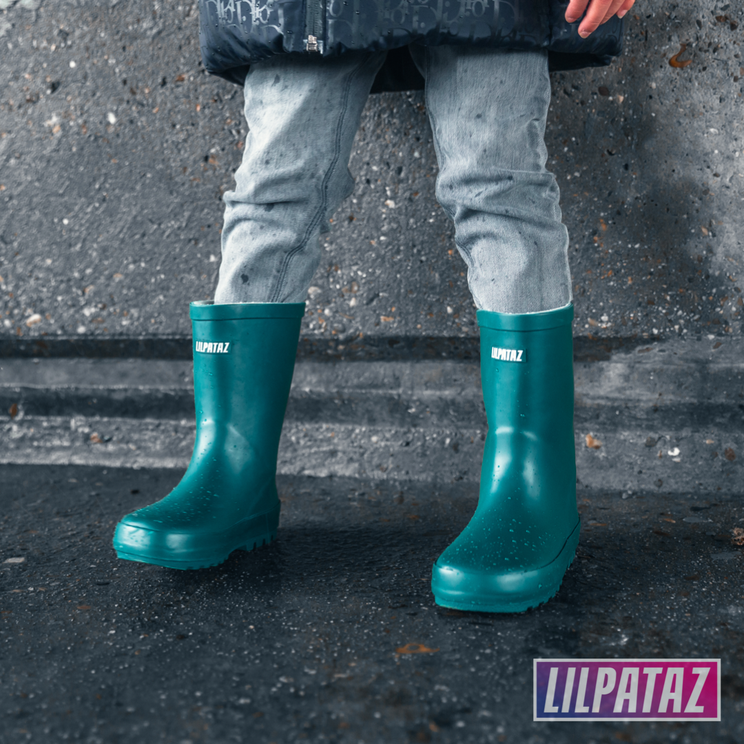 Rainbootz Petrol Green (maat 21-27)