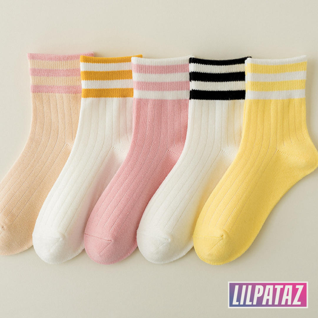 NEW - LilPataz kids socks 5-pack sweet